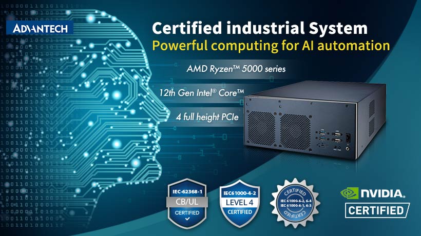 Advantech ra mắt máy tính nhúng EPC-B3000 sử dụng CPU kiến trúc X86 tiên tiến cho các ứng dụng Edge AI